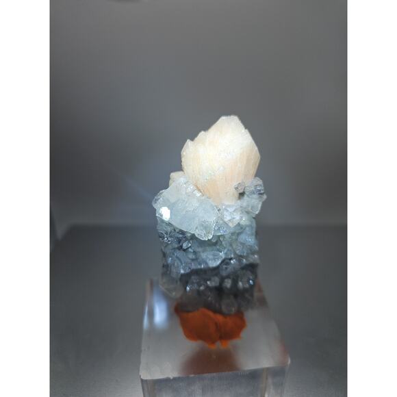 Apophyllite Pink Stilbite 51grams - Picture 13 of 13